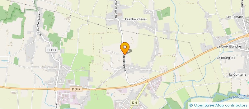 localisation de l'entreprise SCI TYJANI  LOIRE-AUTHION