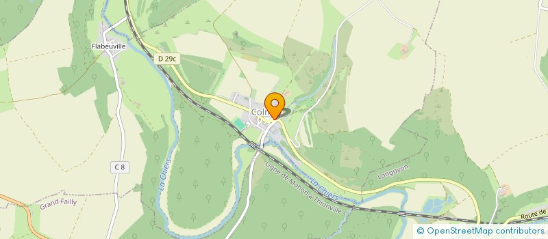 localisation de l'entreprise SCI TYKA  COLMEY