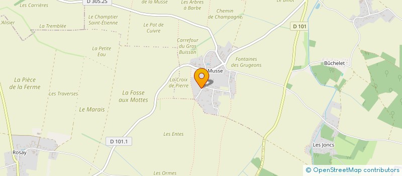 localisation de l'entreprise SCI TYKVA à BOUTIGNY-PROUAIS