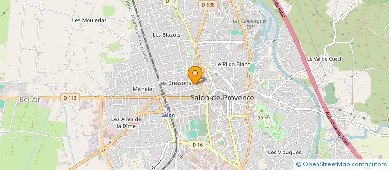 localisation de l'entreprise SCI TYLABADIE  SALON-DE-PROVENCE