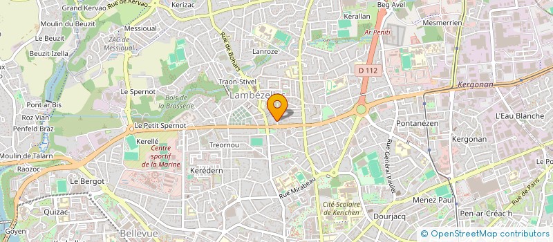 localisation de l'entreprise SCI TYLAN  BREST