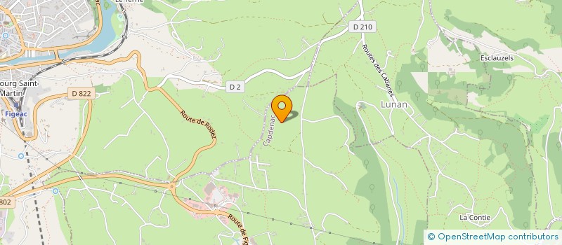 localisation de l'entreprise SCI TYLIAN  CAPDENAC