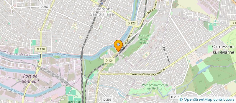 localisation de l'entreprise SCI TYLO  ORMESSON-SUR-MARNE