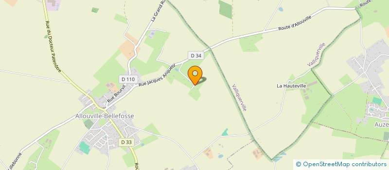 localisation de l'entreprise SCI TYLOU  ALLOUVILLE-BELLEFOSSE