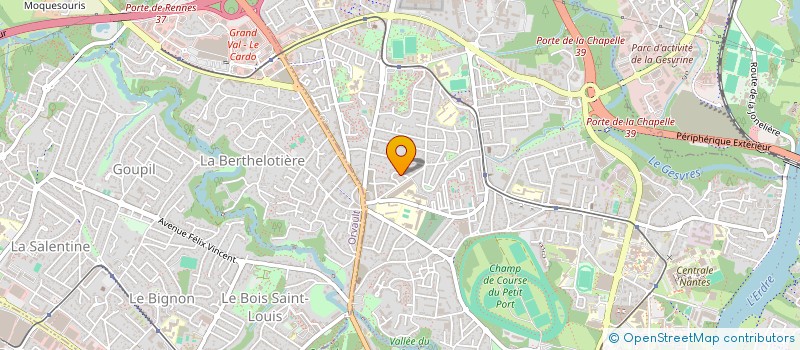 localisation de l'entreprise SCI TYM à NANTES