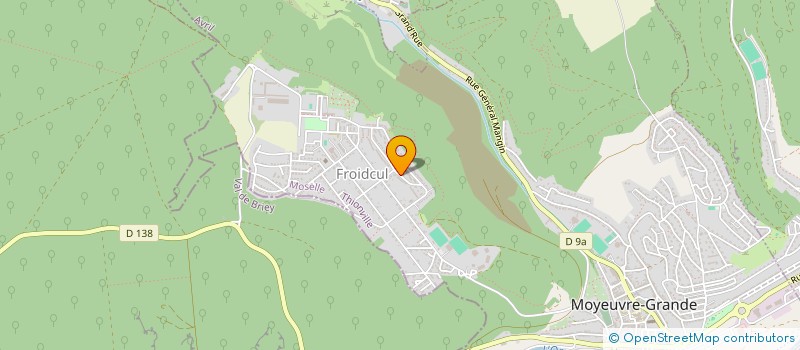 localisation de l'entreprise SCI TYM  MOYEUVRE-GRANDE