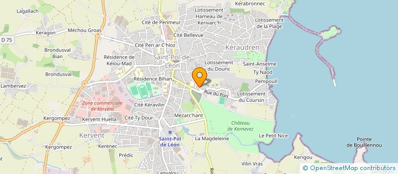 localisation de l'entreprise SCI TYMAUTOU  SAINT-POL-DE-LEON