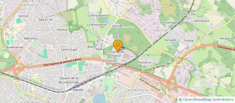 localisation de l'entreprise SCI TYME  SAINT-AVE