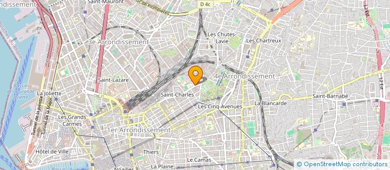 localisation de l'entreprise SCI TYNELIUS-FOURCADE à MARSEILLE