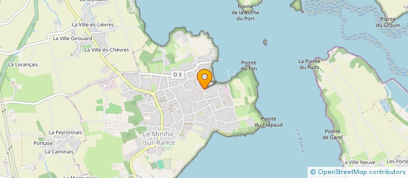 localisation de l'entreprise SCI TYPAF  LE MINIHIC-SUR-RANCE