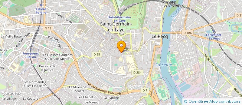 localisation de l'entreprise SCI TYPEMPK  SAINT-GERMAIN-EN-LAYE