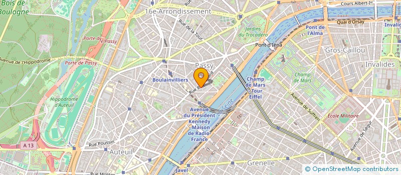 localisation de l'entreprise SCI TYROL  PARIS