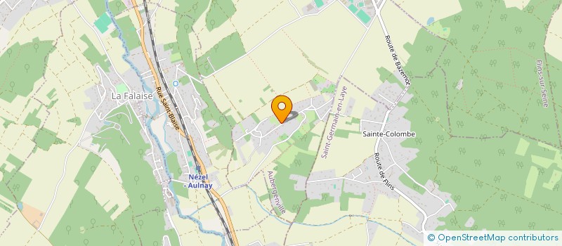 localisation de l'entreprise SCI TYROSSE  AUBERGENVILLE