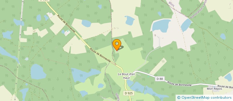 localisation de l'entreprise SCI  TYVA  DHUIZON