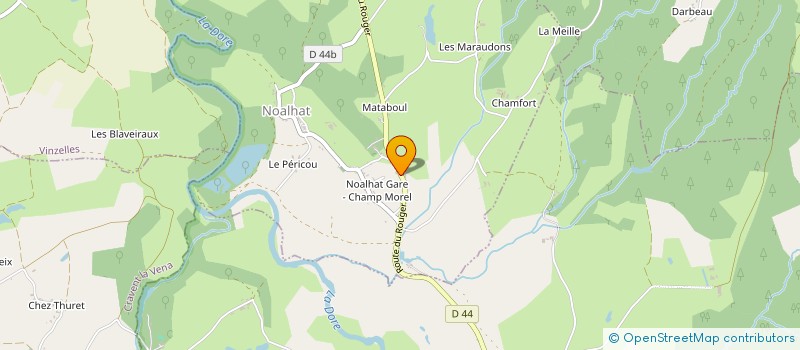 localisation de l'entreprise SCI TZH  NOALHAT