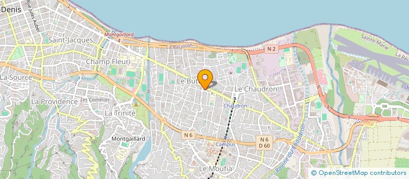 localisation de l'entreprise SCI U.A.C. à SAINT-DENIS