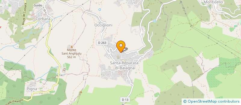 localisation de l'entreprise SCI U CAMPU à PIGNA