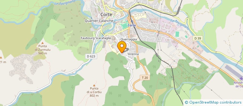 localisation de l'entreprise SCI U CULOMBU à CORTE