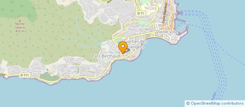 localisation de l'entreprise SCI U DOMU à AJACCIO