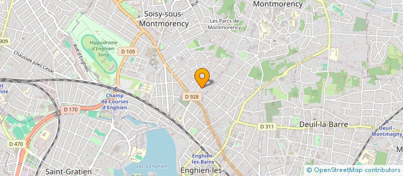 localisation de l'entreprise SCI U LAM à SOISY-SOUS-MONTMORENCY