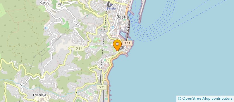 localisation de l'entreprise SCI U LAVATOGHJU à BASTIA