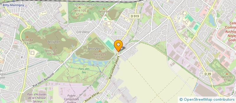 localisation de l'entreprise SCI U LIBECCIU à HENIN-BEAUMONT