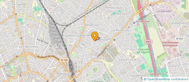 localisation de l'entreprise SCI UBEDA à TOULOUSE