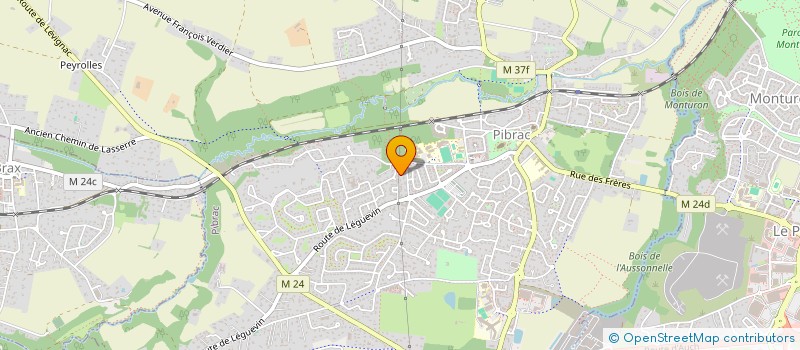 localisation de l'entreprise SCI UCHENTEIN 09  PIBRAC