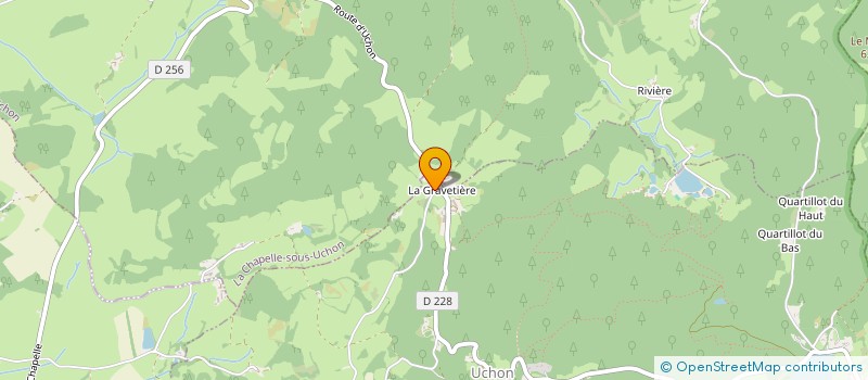 localisation de l'entreprise SCI UCHONNAISE  UCHON