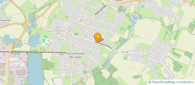 localisation de l'entreprise SCI UE  SAINT-MARCEL