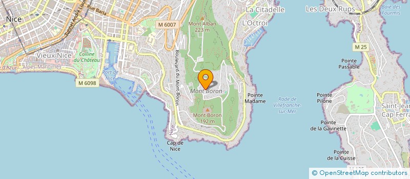 localisation de l'entreprise SCI UFANY à NICE