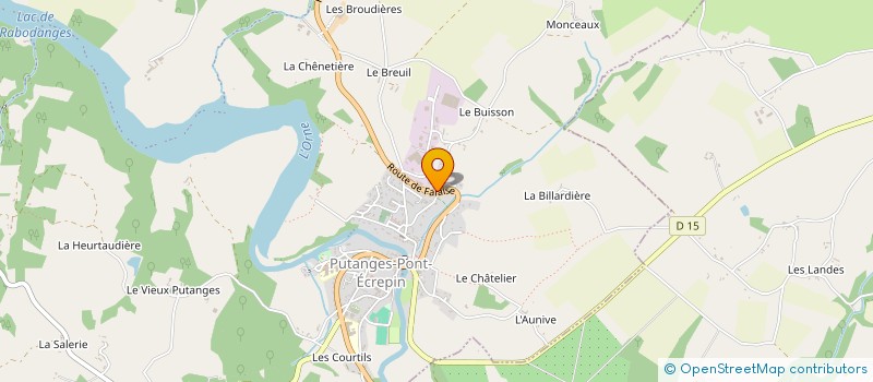 localisation de l'entreprise SCI UFB à MENIL-HERMEI
