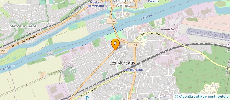 localisation de l'entreprise SCI UFO à LES MUREAUX
