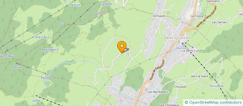 localisation de l'entreprise SCI UG RANCH  DEMI-QUARTIER