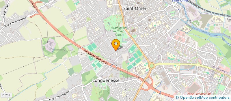 localisation de l'entreprise SCI UGARIT  LONGUENESSE