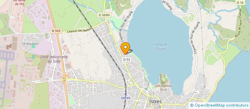 localisation de l'entreprise SCI UGHJULA  ISTRES