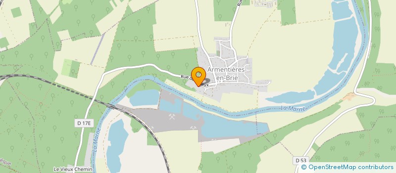 localisation de l'entreprise SCI UGO  ARMENTIERES-EN-BRIE