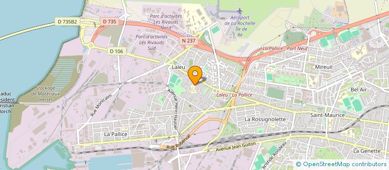 localisation de l'entreprise SCI UGO  LA ROCHELLE