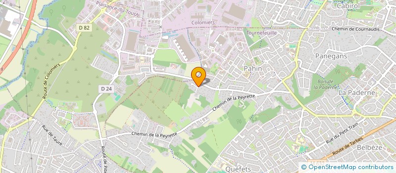 localisation de l'entreprise SCI UGO DU PIC à TOURNEFEUILLE