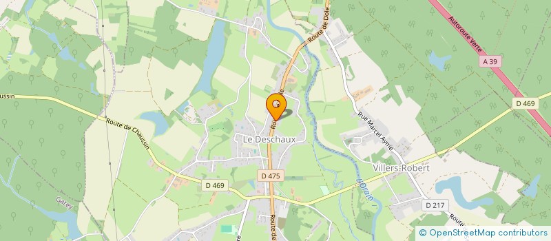 localisation de l'entreprise SCI UGOLIN  LE DESCHAUX