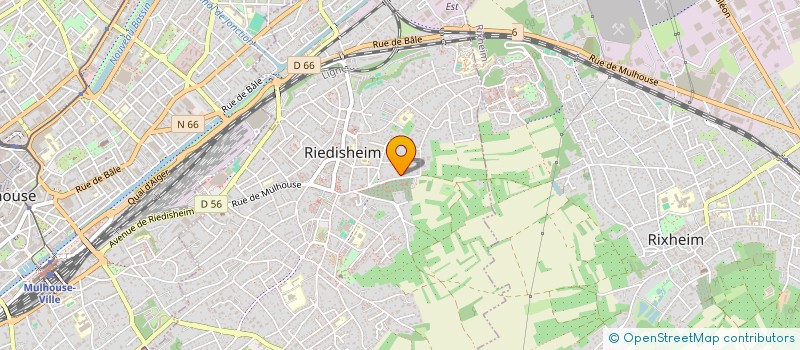 localisation de l'entreprise SCI UGUSS  RIEDISHEIM