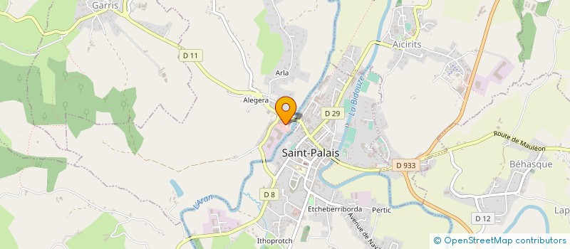 localisation de l'entreprise SCI UHALDE  BEHASQUE-LAPISTE