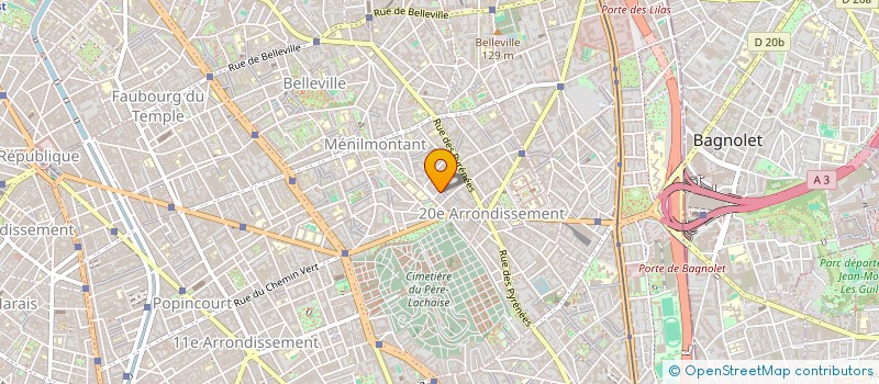 localisation de l'entreprise SCI ULANA  PARIS