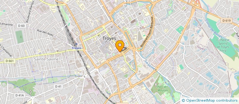 localisation de l'entreprise SCI ULBACH à TROYES