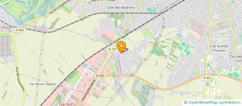 localisation de l'entreprise SCI ULCIABELLA à CHATEAUROUX
