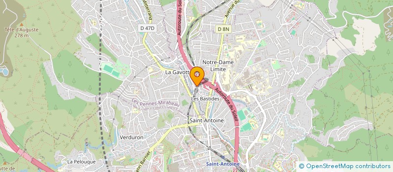 localisation de l'entreprise SCI ULIVU à MARSEILLE
