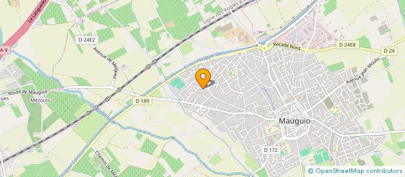 localisation de l'entreprise SCI ULLAH  MAUGUIO