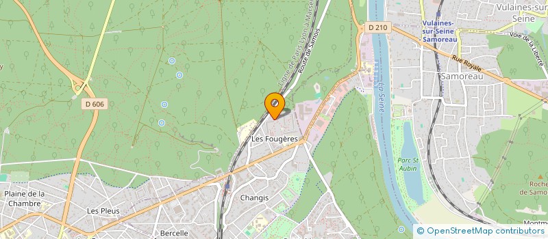 localisation de l'entreprise SCI ULLAZIA à AVON