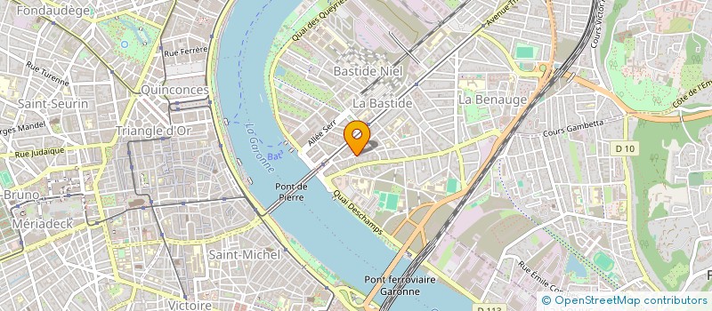 localisation de l'entreprise SCI ULLMANN & ULLMANN à BORDEAUX
