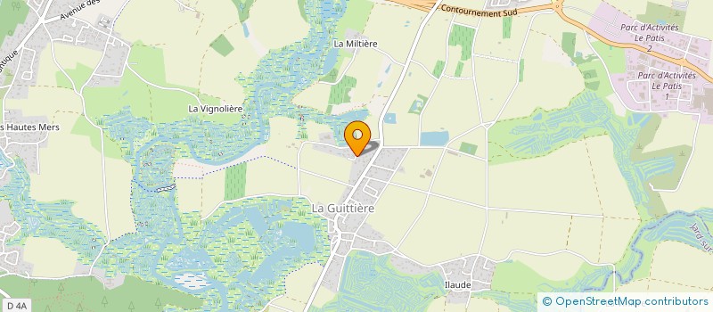 localisation de l'entreprise SCI ULLY-PALM  TALMONT-SAINT-HILAIRE